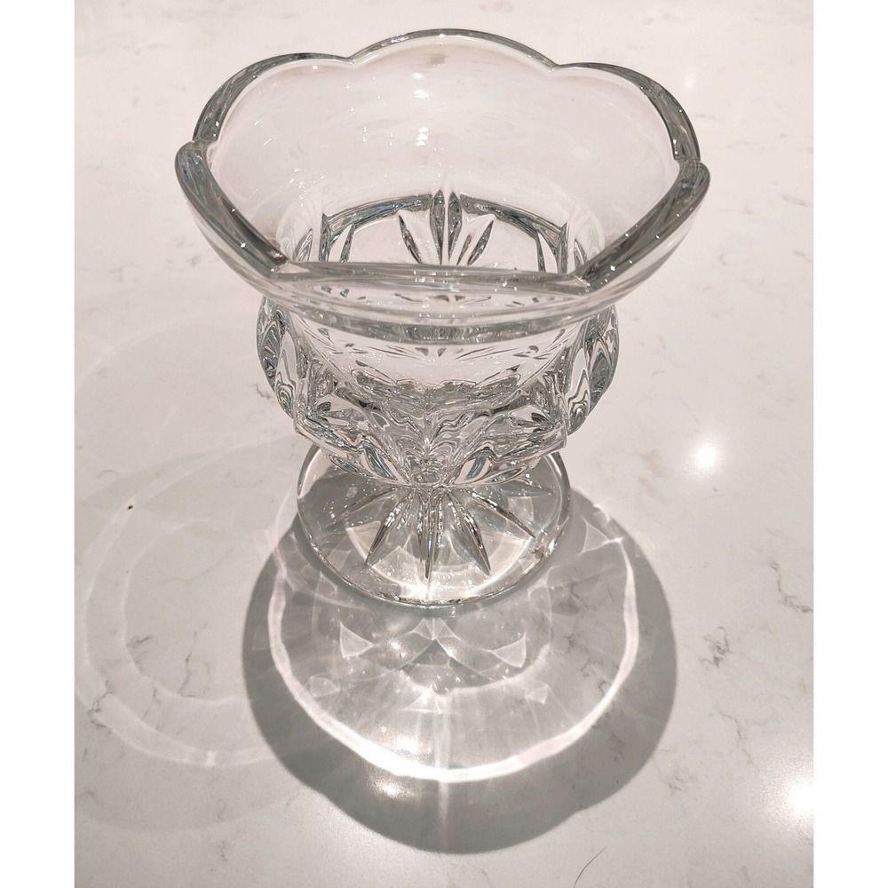 Royal Limited‎ Vintage Crystal Lead Tulip Bowl 8" Tall Vintage